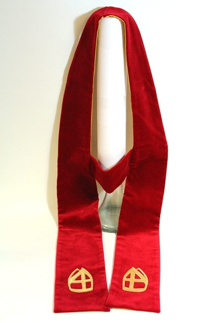 Stola TV Sinterklaas rood
