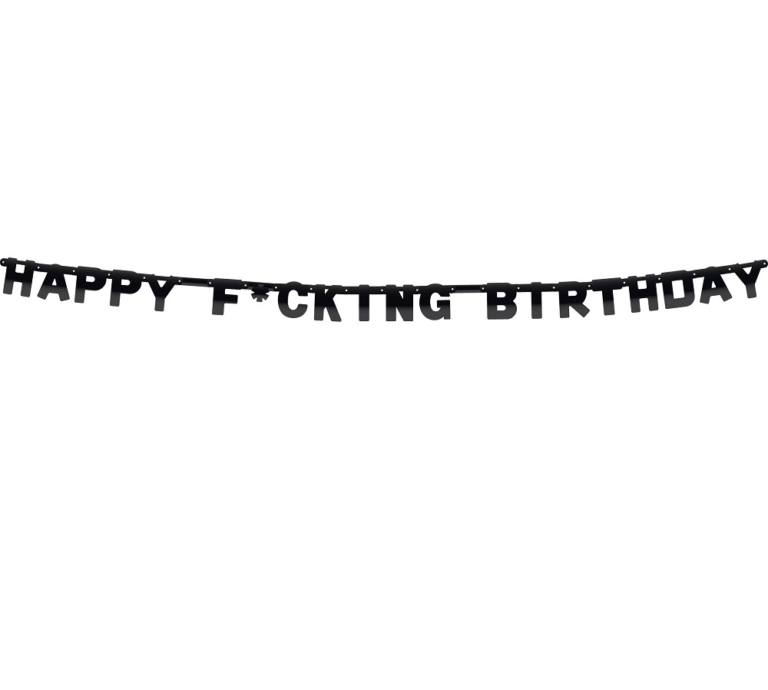 Happy fucking birthday letterslinger