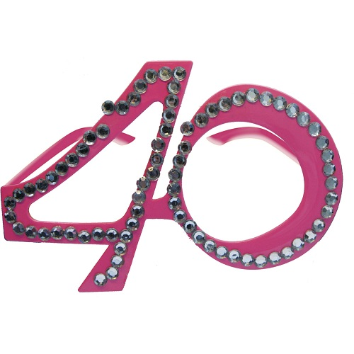 Bril 40 jaar roze