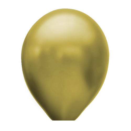 Ballonnen goud metallic 10 stuks
