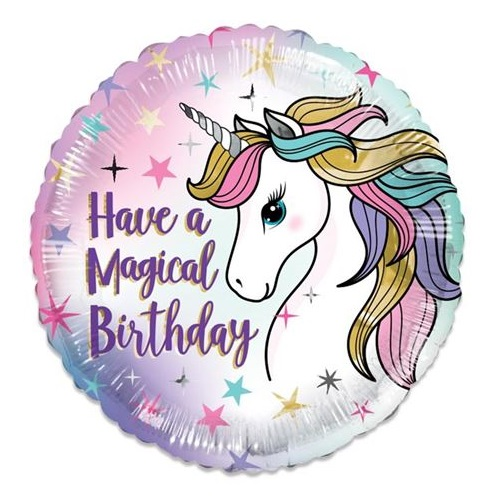 Folieballon ECO Magical Birthday 46cm