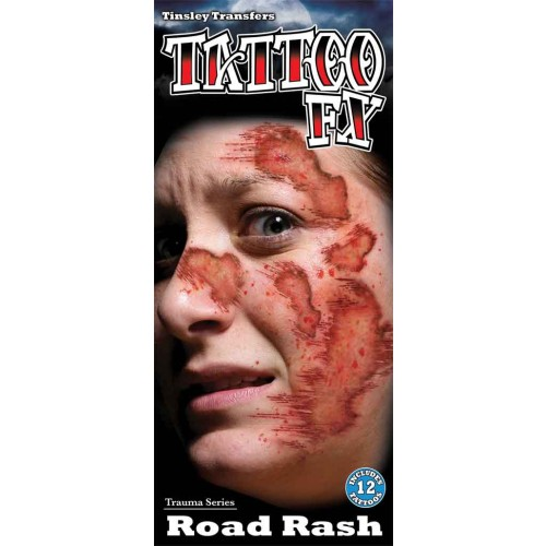 Wond tattoo Road Rash 9st