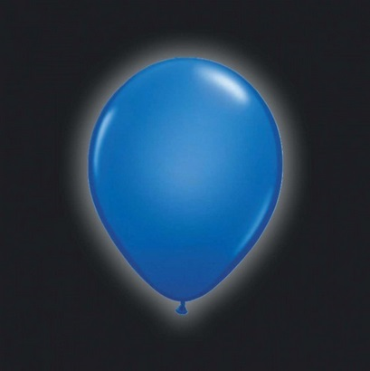 LED ballonnen licht blauw