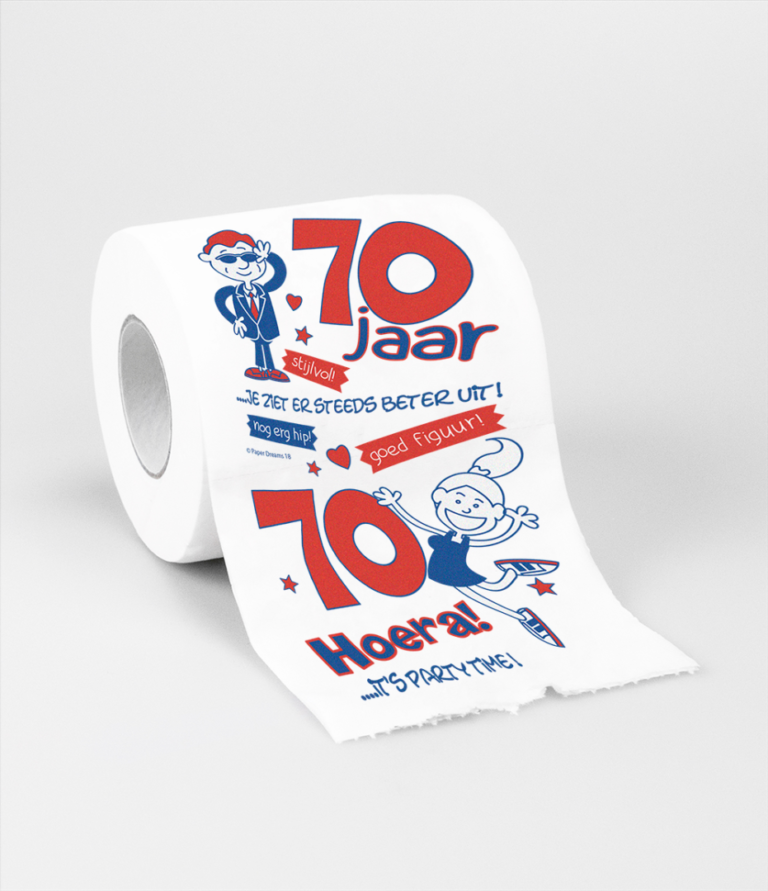 Toiletpapier 70 jaar