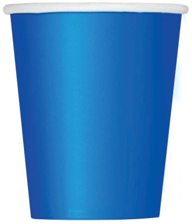 Bekertjes Royal blue 8 stuks