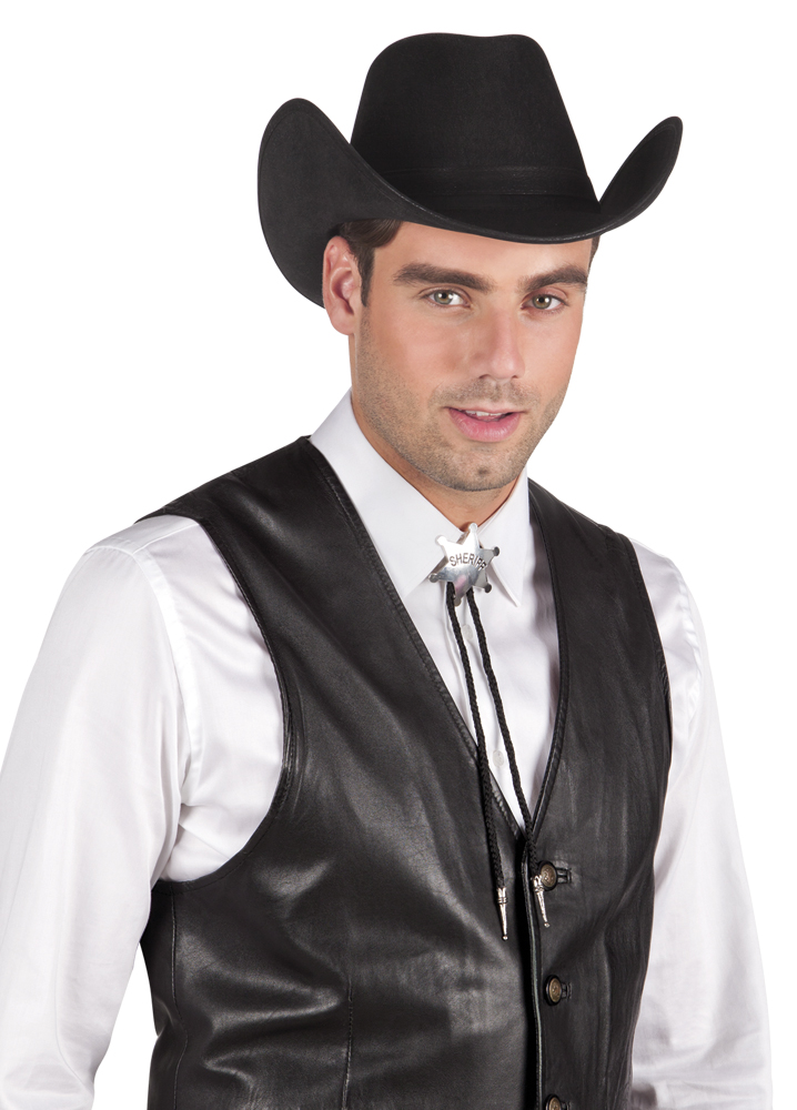 Cowboy necktie sheriff ster