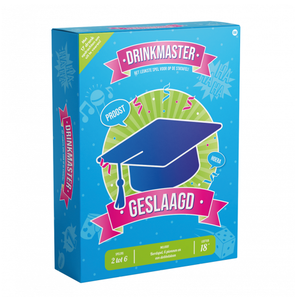 Drinkmaster spel geslaagd