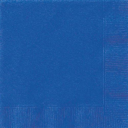 Servetten royal blue 20st