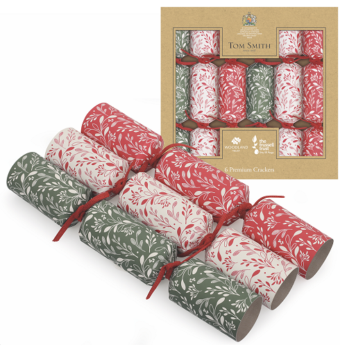 6 st. Christmas Crackers 3 colour mix 14 inch XAMTS1607