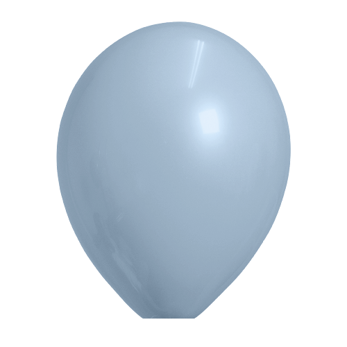 Ballonnen licht blauw standaard 10 stuks