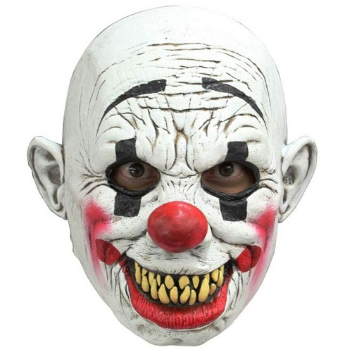 Ghoulish masker Grinning clown