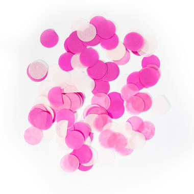 Confetti groot roze mix
