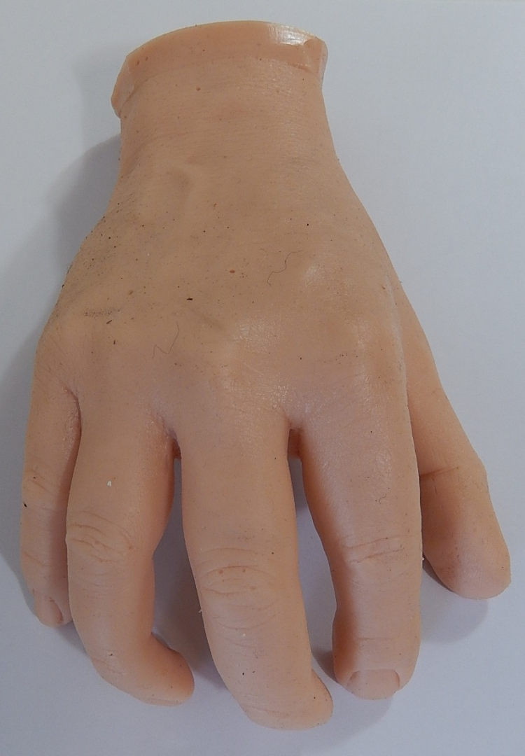 Hand zeer realistisch