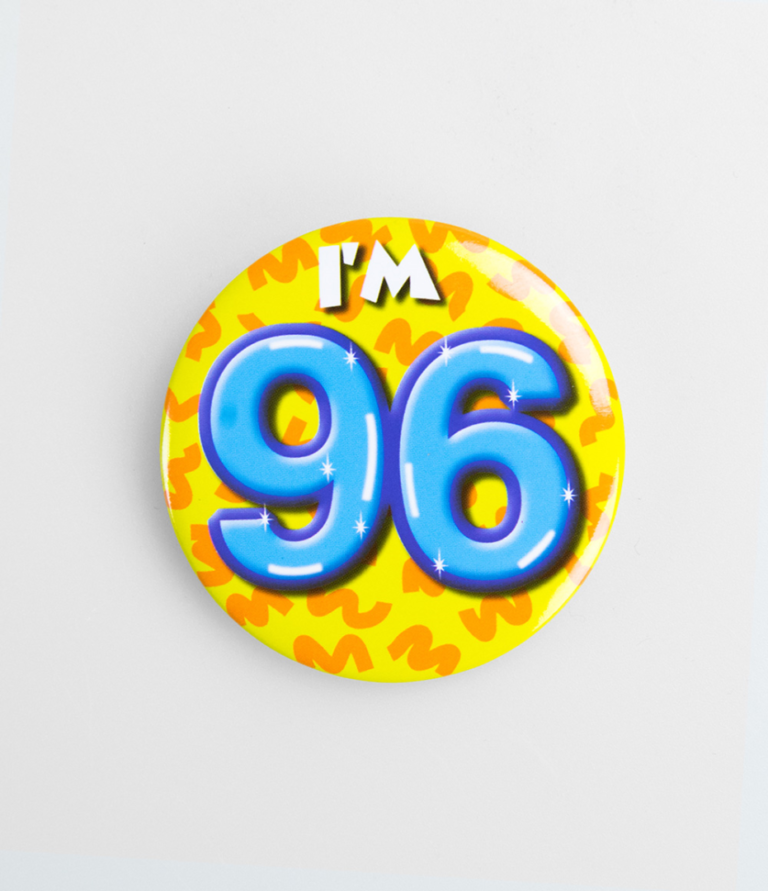 Button 96 jaar
