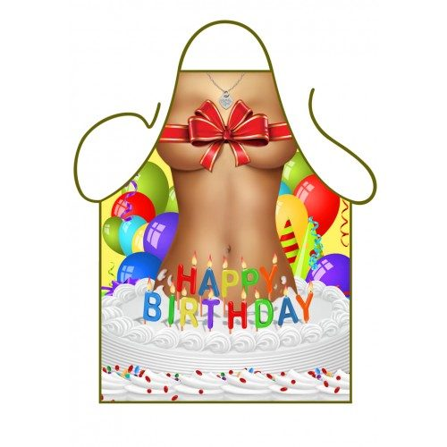 Schort happy birthday sexy