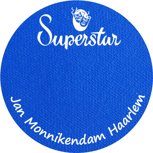 143 waterschmink Superstar intens blauw