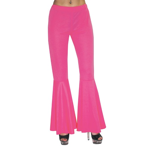 Disco broek dames roze