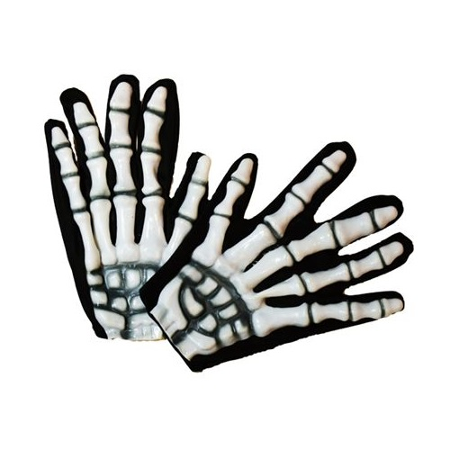 Skelet handschoenen latex