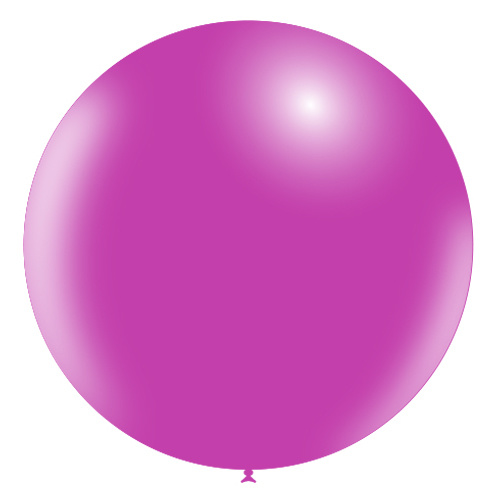 Reuze ballon donker roze 92cm