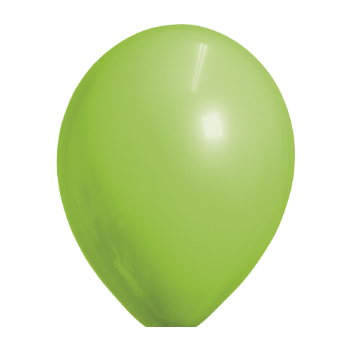 Ballonnen appeltjes groen standaard 10 stuks