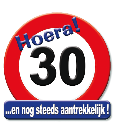 Deurbord verkeersbord 30