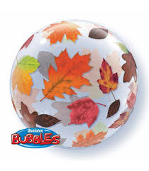 Bubbles ballon herfst