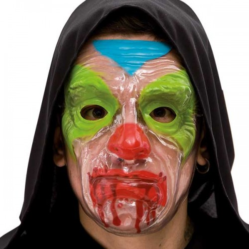 Masker clown transparant