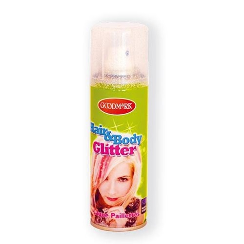 Haarspray zilver glitter