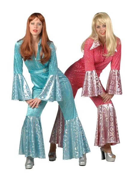 Abba jumpsuit glitter VERHUUR