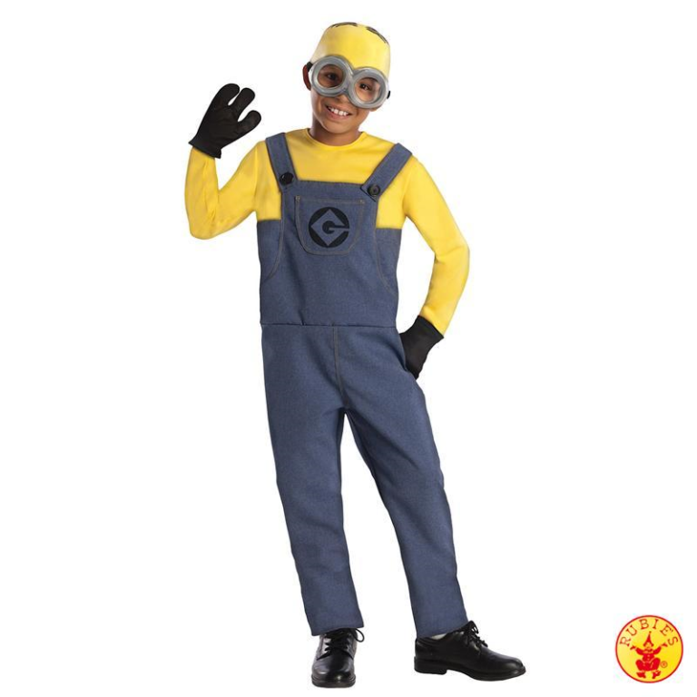 Minion kostuum Dave 3-4 jaar 104