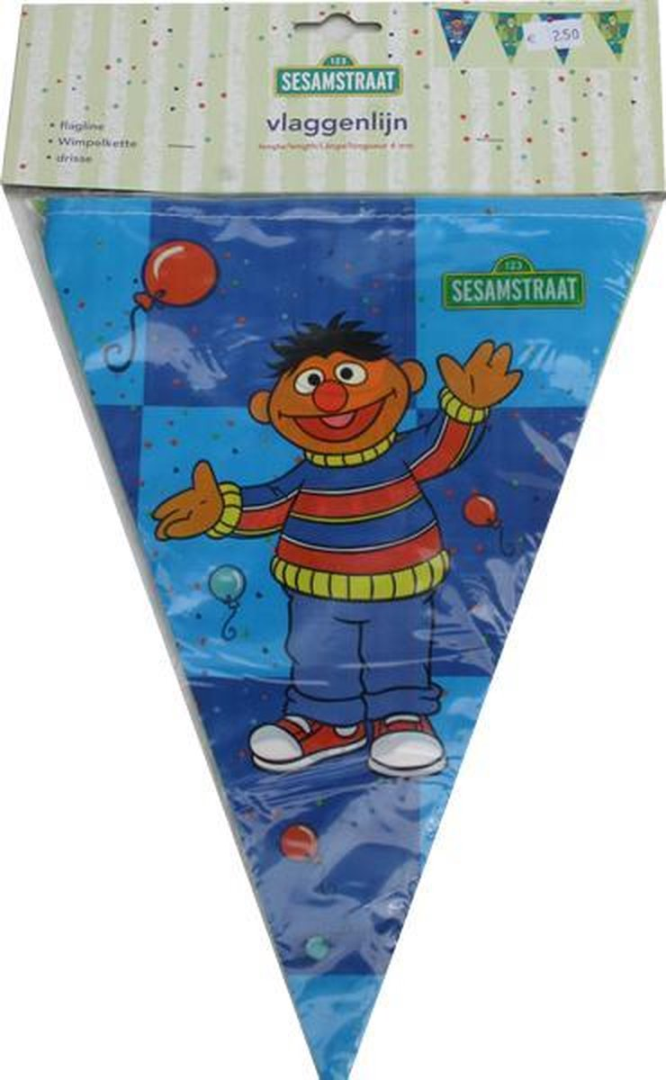 Vlaggenlijn sesamstraat