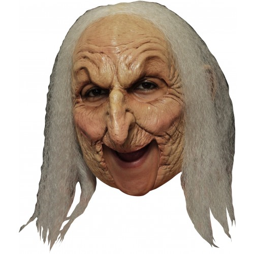 Ghoulish masker Witch Deluxe chinless