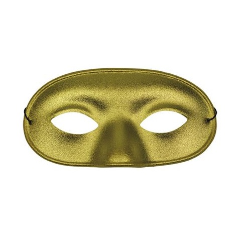 Oogmasker Domino goud