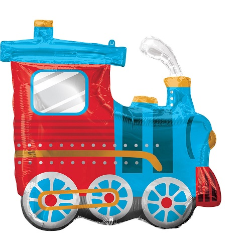 Folieballon supershape Choo choo trein