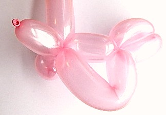 Modelleerballon 260Q pink pearl