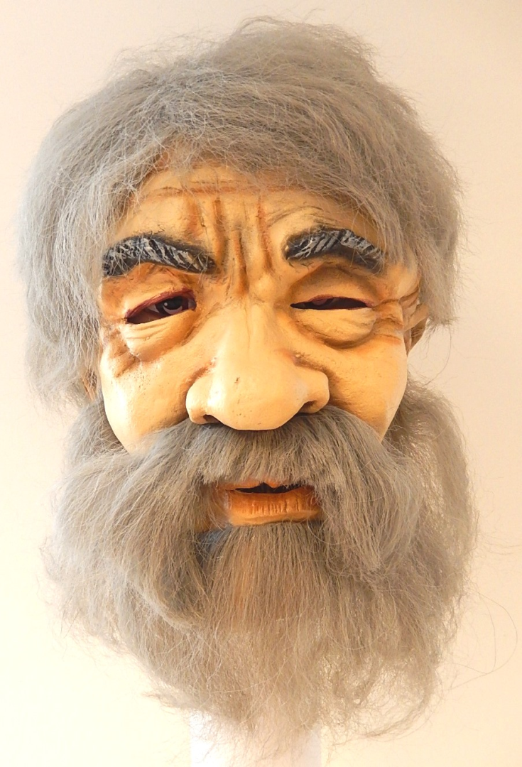 Masker Abraham met baard