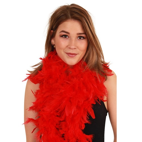 Boa rood 180cm 65gr