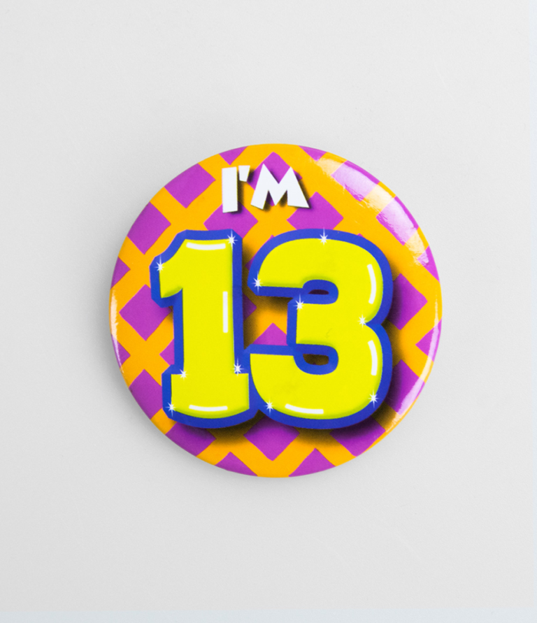 Button 13 jaar