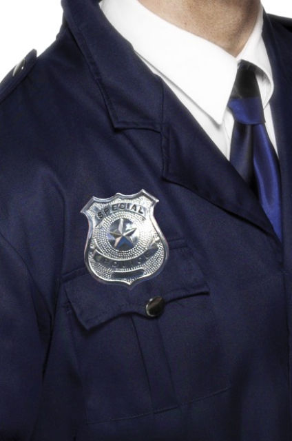 Politie badge metaal