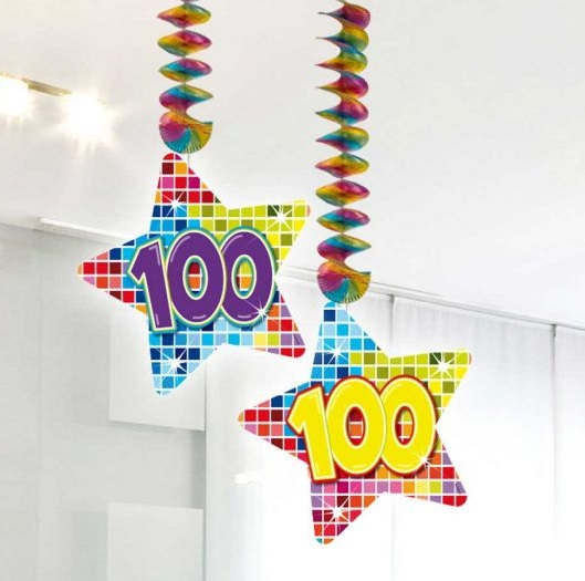 Hangdeco 100 jaar blocks