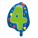 Folieballon 4 balloons 56cm