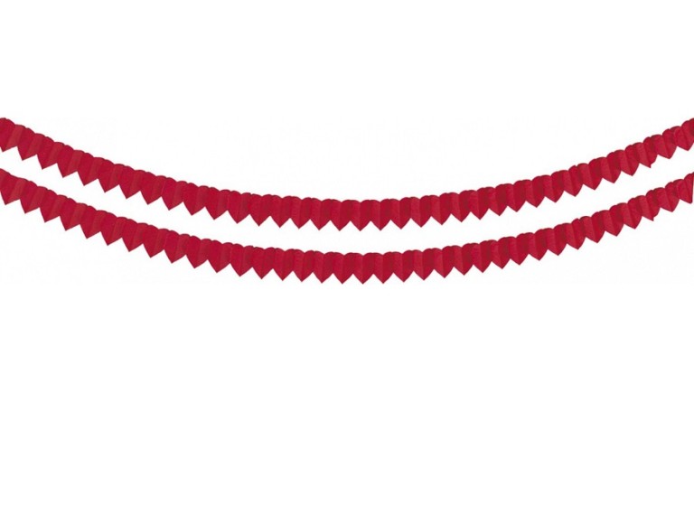 Slinger hart rood klein 2 stuks
