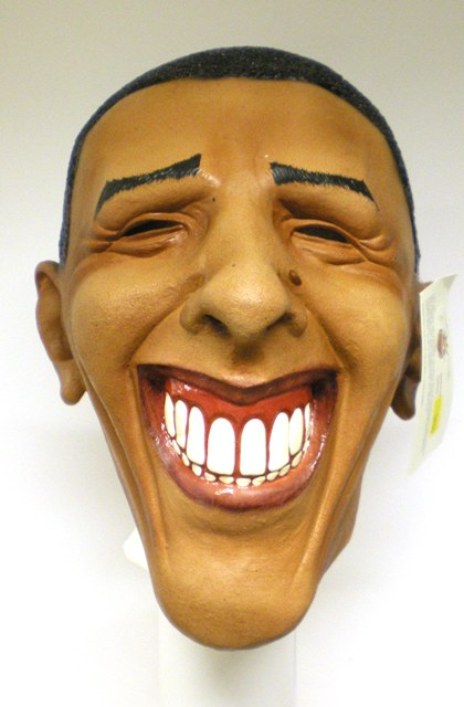 Masker president Obama