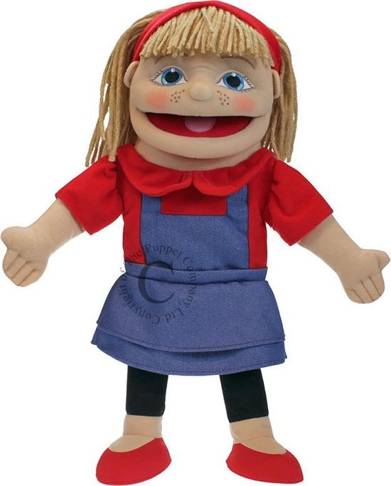 Handpop 40cm klein meisje