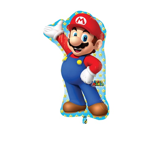 Folieballon supershape Mario 83cm