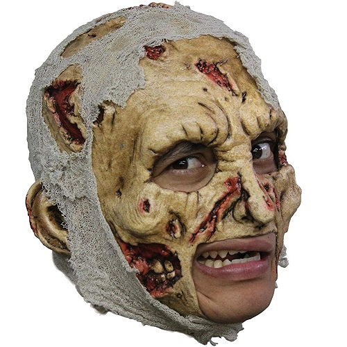 Ghoulish masker Zombie Deluxe chinless