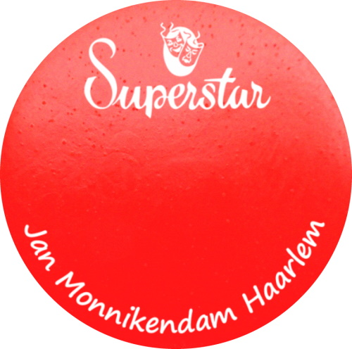 UV Superstar vetschmink oranje klein 10 gram