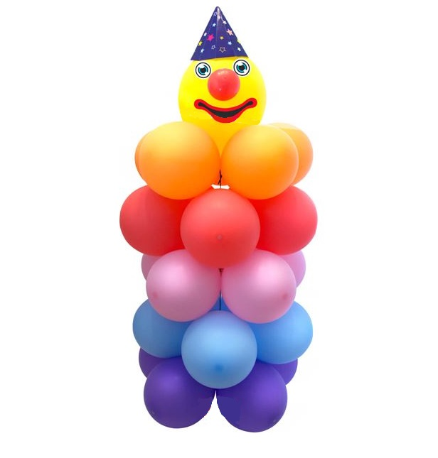 DIY balloon kit clown