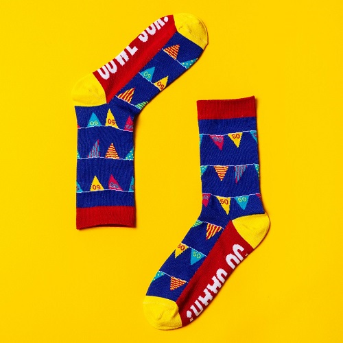 Funny socks 50 jaar