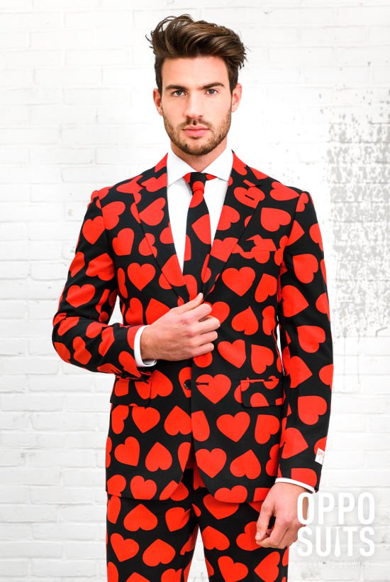 Opposuit King of hearts VERHUUR